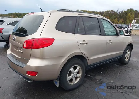 2007 Hyundai Santa Fe Gls z USA, uszkodzony, nr VIN 5NMSG13D97H092342
